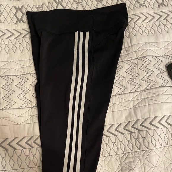 SOLD- Adidas three stripe leggings - Picture 5 of 5